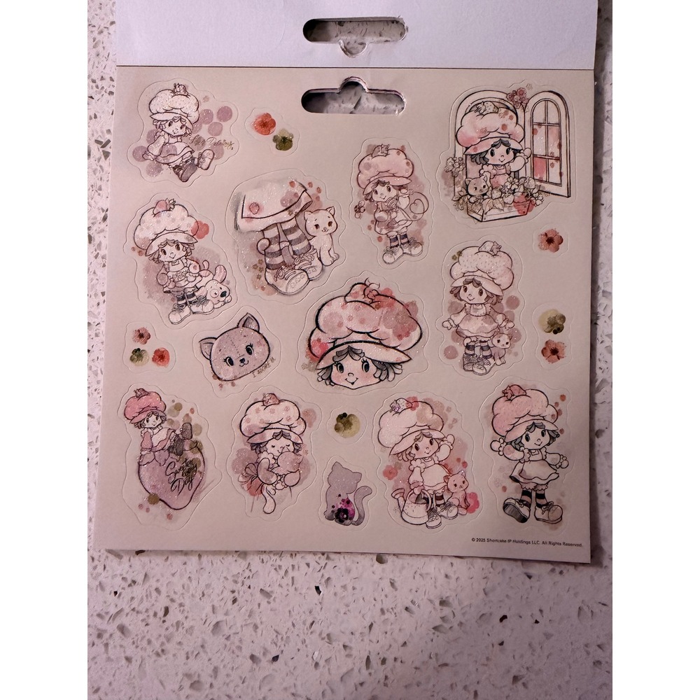 Strawberry Shortcake Stickerland 16 Page Pad 250+ Embellished Stickers SandyLion - Picture 12 of 12
